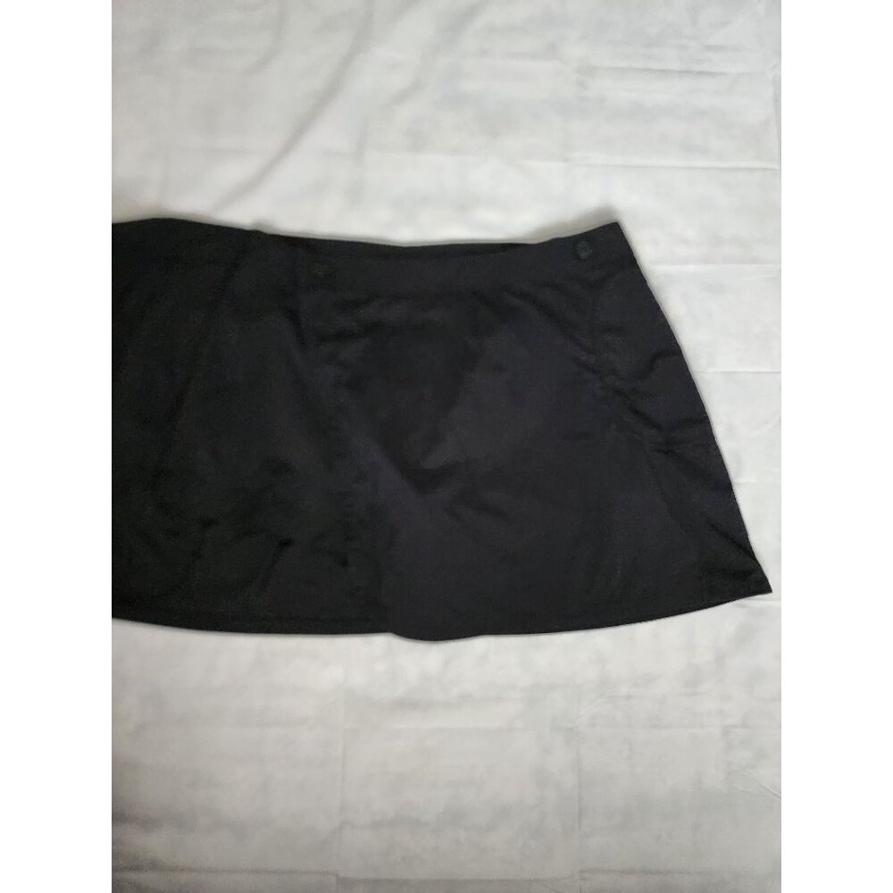 Patagonia Women's Black Activewear Golf Tennis Casual Wrap A-Line Skirt Size 4 - Picture 7 of 14